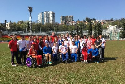 Всероссийские соревнования по легкой атлетике спорта лиц с ПОДА на стадионе «Юг-Спорт»
