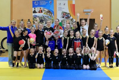 Олимпийские чемпионки провели мастер-класс по художественной гимнастике на базе «Юг Спорта» в Сочи